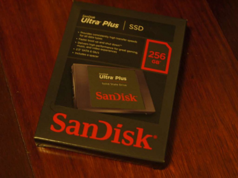 SanDisk SDSSDHP256G 箱
